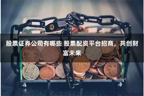 股票证券公司有哪些 股票配资平台招商，共创财富未来